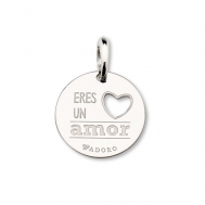 Colgante Plata "Eres Un Amor" 14H.CO.09