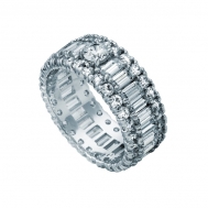 Sortija Plata Circonitas Bagues Diamonfire 6108831082