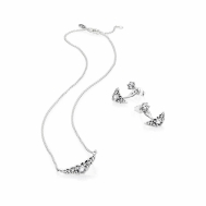 Set Pandora Gargantilla + Pendientes Plata Tiara B800665WHS