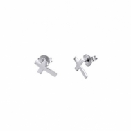 Pendientes Lotus Plata Cruz LP1223-4/2