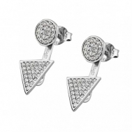 Pendientes Plata Lotus Desmontables LP1593-4/2