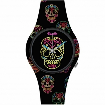 Reloj Unisex Calaveras Doodle DOCA004