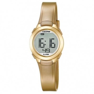 Reloj Calypso Niña o Señora Caucho Beige K5677/3